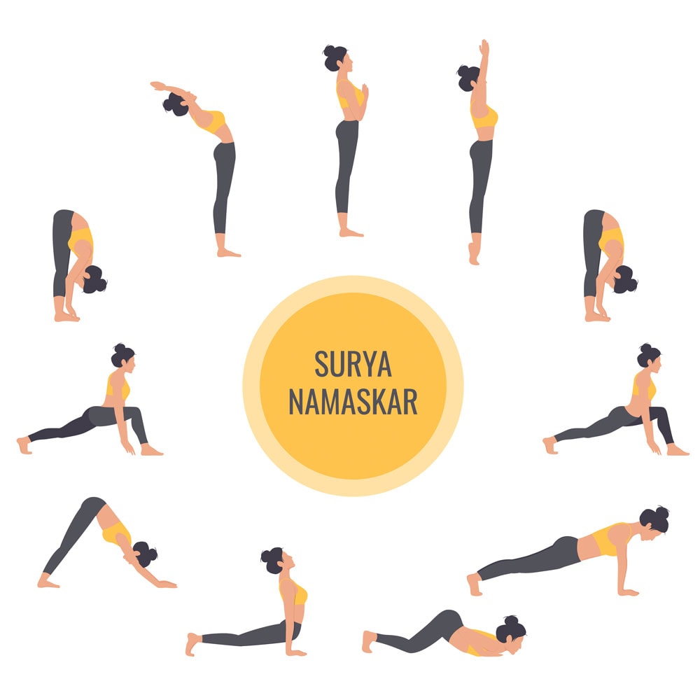 10 Health Benefits of Surya Namaskar or Sun Salutation
