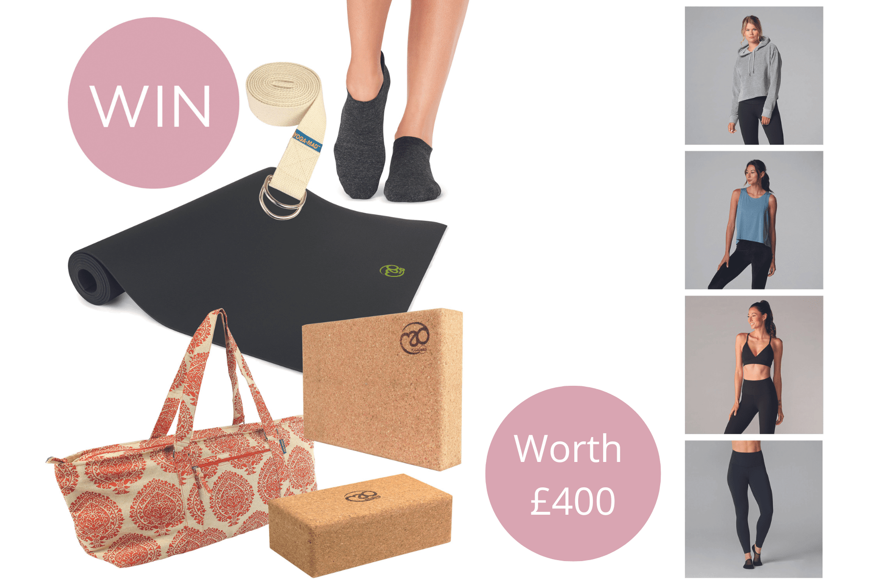 WIN - YOGA MAD (two to be won) - Worth £400 each!