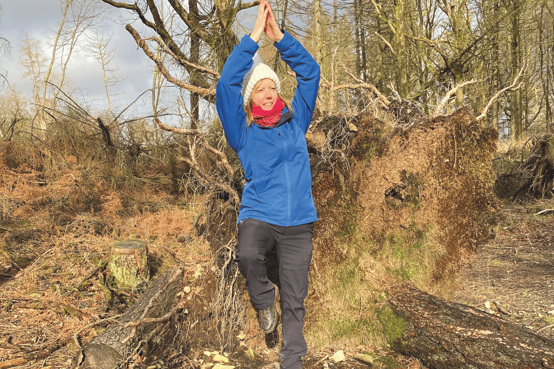 Janine Sargent at Derwent Water’s edge in the Lake District