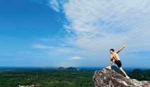 Gopeng Hill in Ipoh, Perak, Malaysia