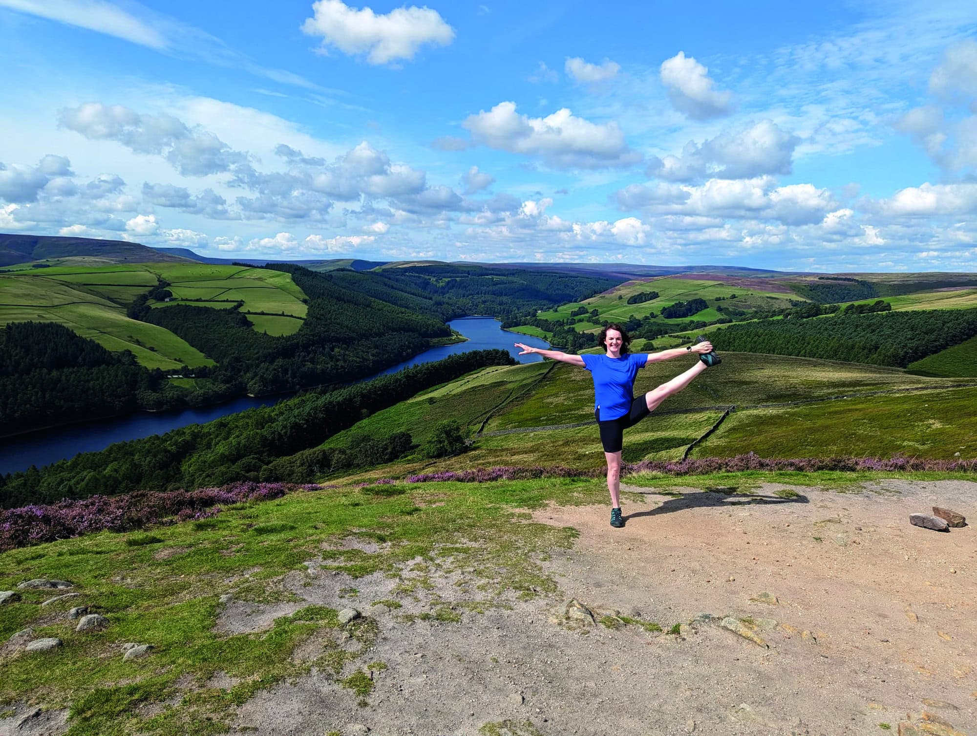 Ruth Joanne over looking Ladybower in Derbyshire2